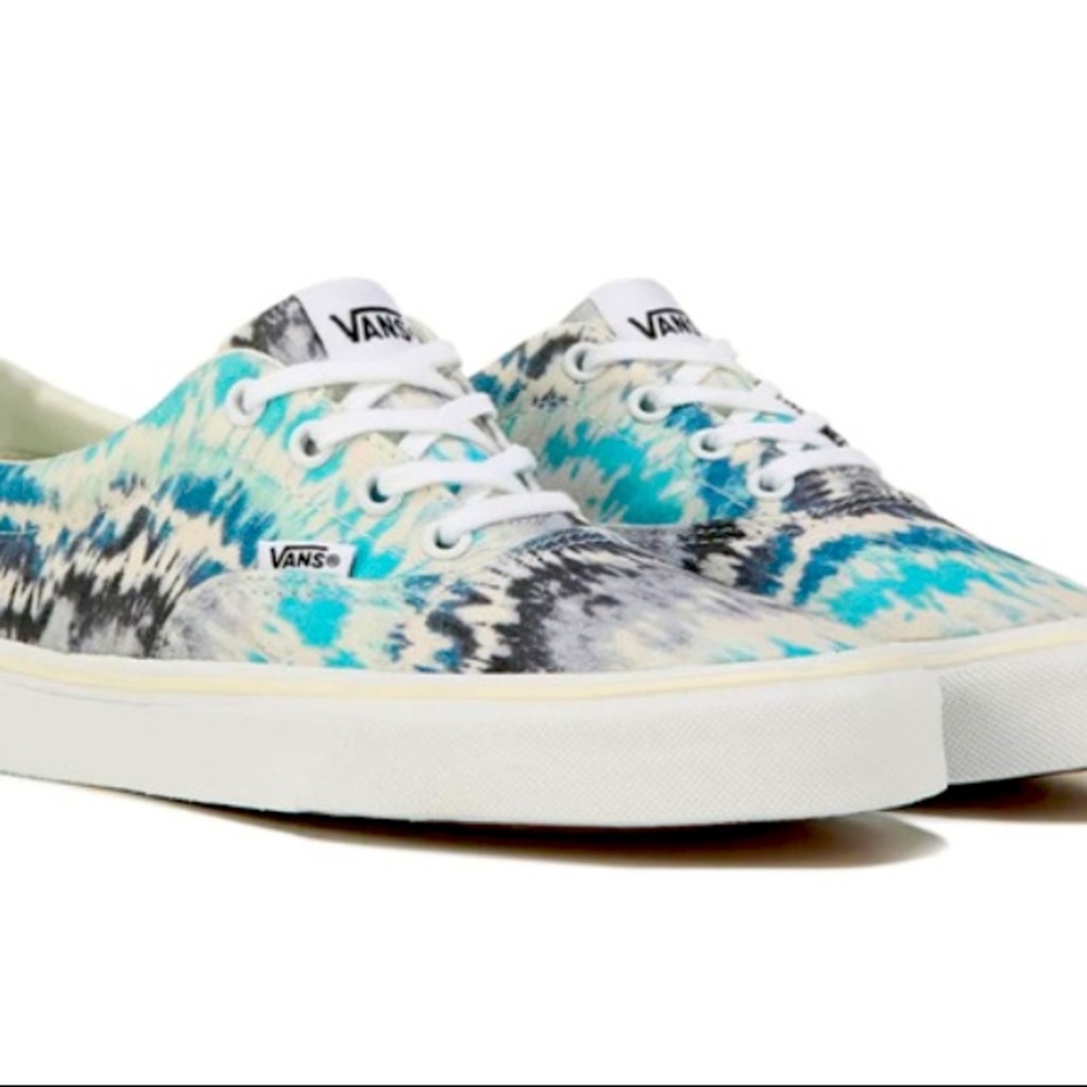 Vans Doheny Sneaker Tie Dye old SKOOL Trainers sneakers shoes white blue fashion